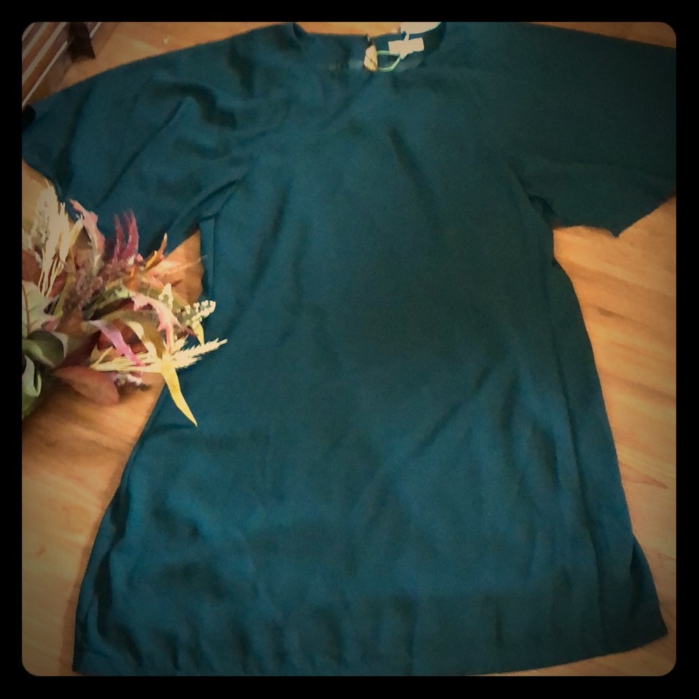 Umgee Hunter green dress